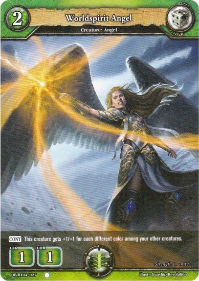 Worldspirit Angel (4027) [BP04] - Dragoborne Single