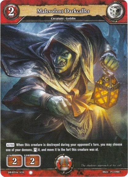 Malevolent Darkcaller (4059) [BP04] - Dragoborne Single