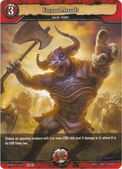 Focused Assault (4062) [BP04] - Dragoborne Single