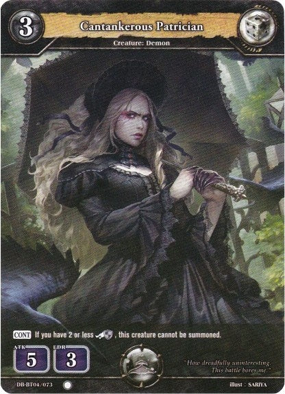 Cantankerous Patrician (4073) [BP04] - Dragoborne Single