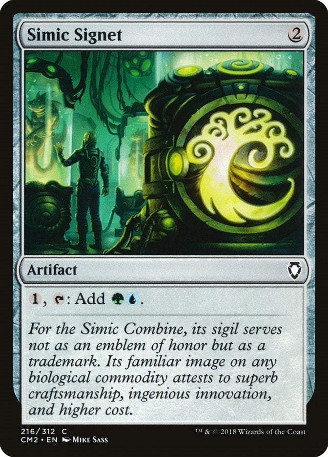 Simic Signet (216) (216) [CM2] - MTG Single