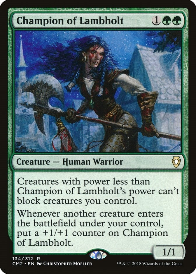 Champion of Lambholt (134) [CM2] - MTG Single
