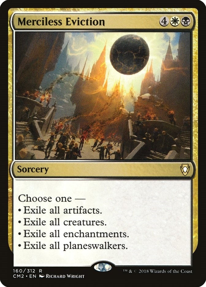 Merciless Eviction (160) [CM2] - MTG Single