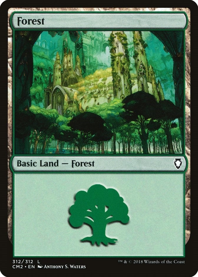 Forest (312) (312) [CM2] - MTG Single