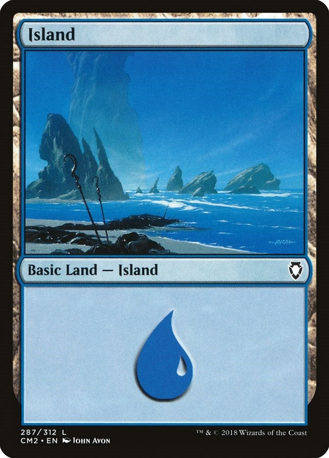 Island (287) (287) [CM2] - MTG Single