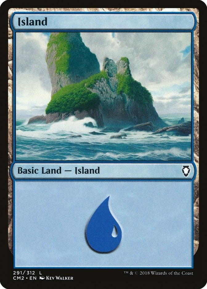 Island (291) (291) [CM2] - MTG Single