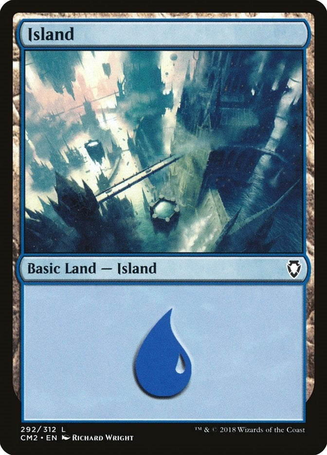Island (292) (292) [CM2] - MTG Single