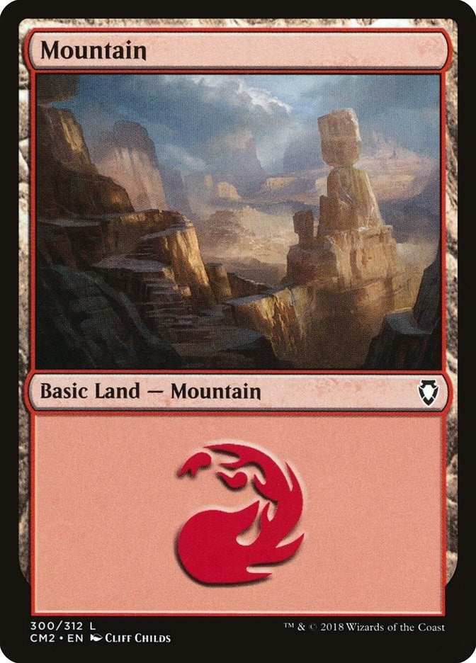 Mountain (300) (300) [CM2] - MTG Single