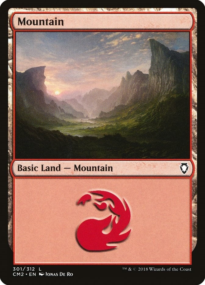 Mountain (301) (301) [CM2] - MTG Single