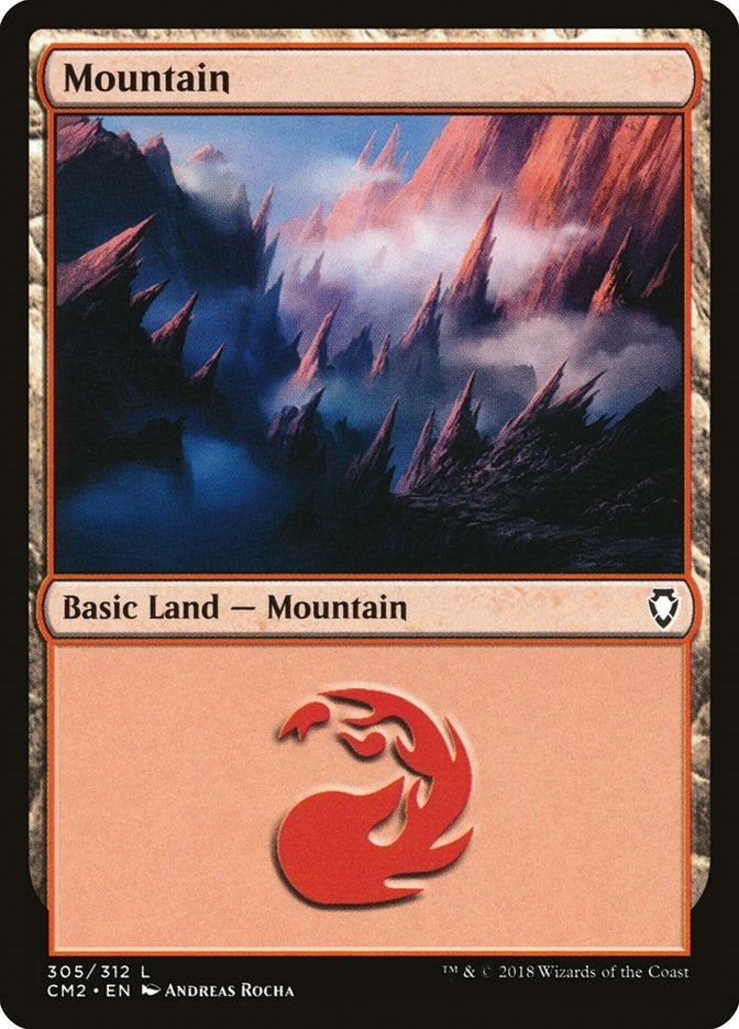 Mountain (305) (305) [CM2] - MTG Single