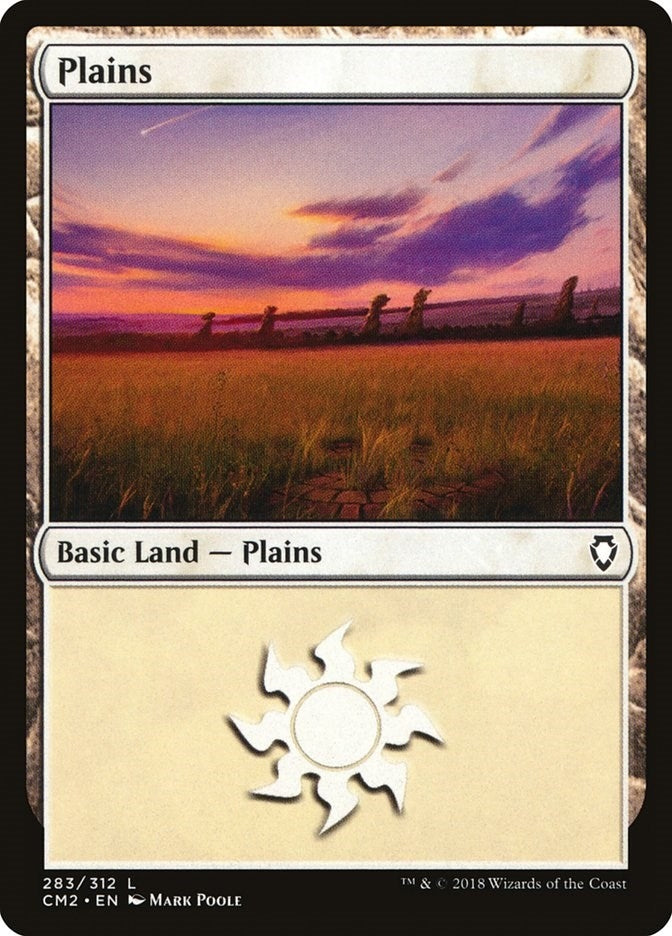 Plains (283) (283) [CM2] - MTG Single