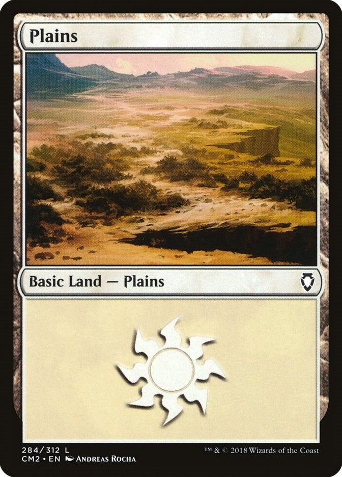 Plains (284) (284) [CM2] - MTG Single