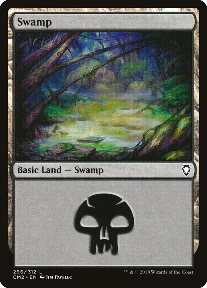 Swamp (296) (296) [CM2] - MTG Single