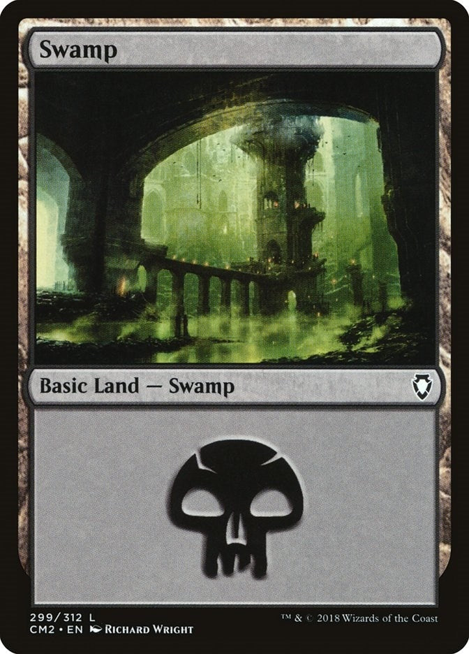 Swamp (299) (299) [CM2] - MTG Single