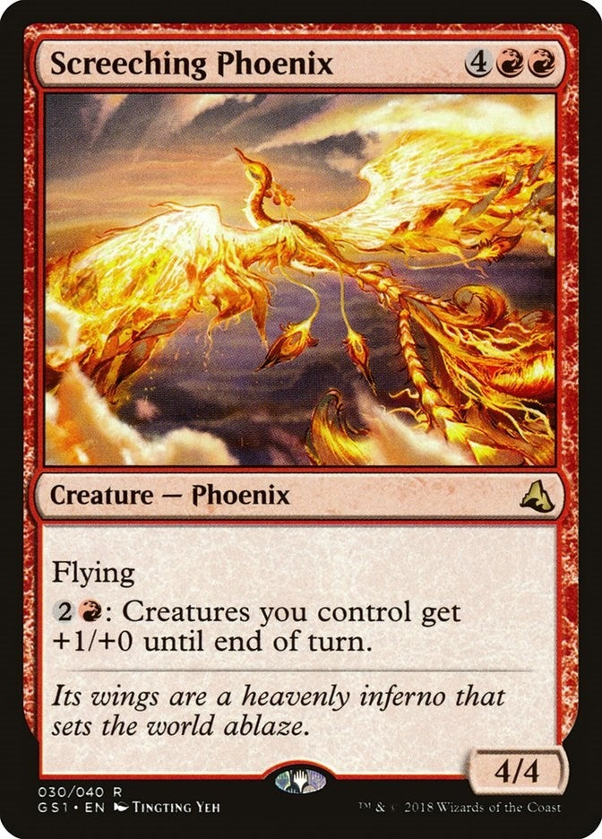 Screeching Phoenix (30) [GS1] - MTG Single