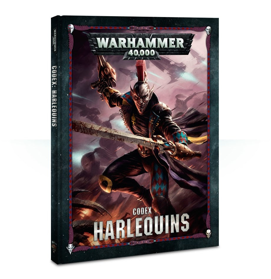 Codex: Harlequins [CODE] - Warhammer Books Sealed
