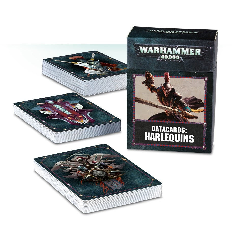 Warhammer: 40K - Datacards: Harlequins [ACCS] - Warhammer Game Accessories Sealed