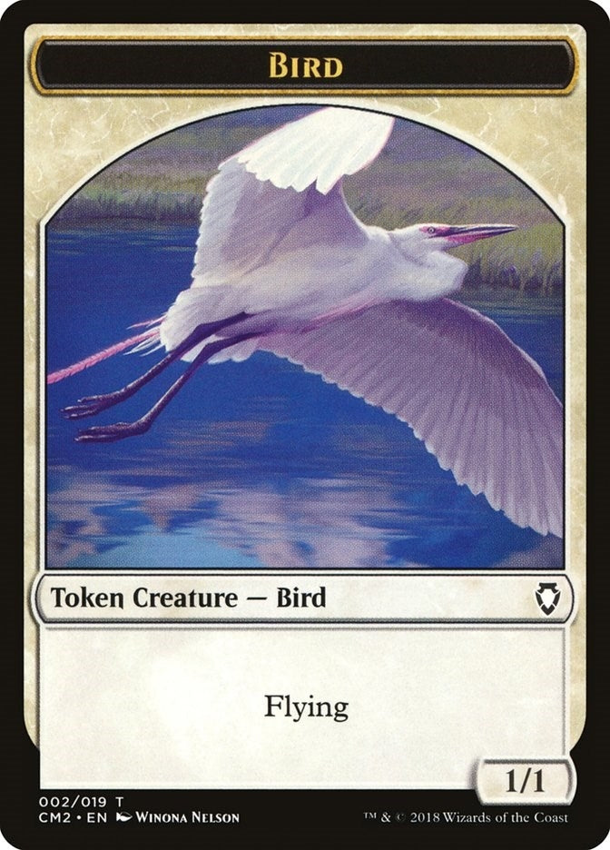 Bird Token (0) [CM2] - MTG Single