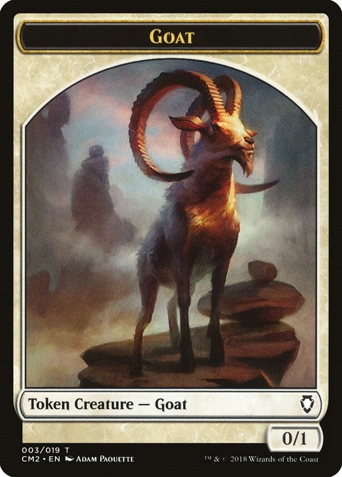 Goat Token (0) [CM2] - MTG Single