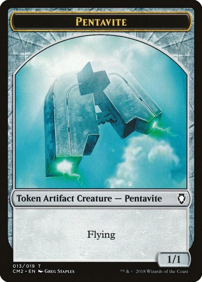 Pentavite Token (0) [CM2] - MTG Single