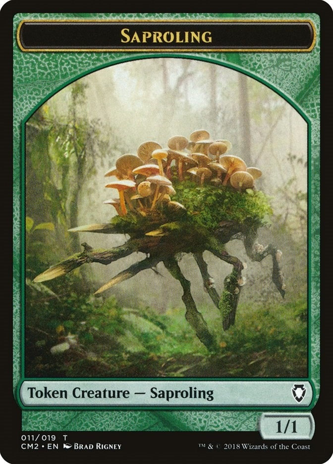 Saproling Token (0) [CM2] - MTG Single