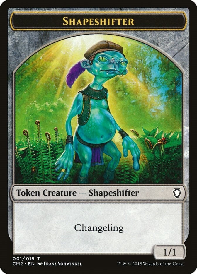 Shapeshifter Token (0) [CM2] - MTG Single