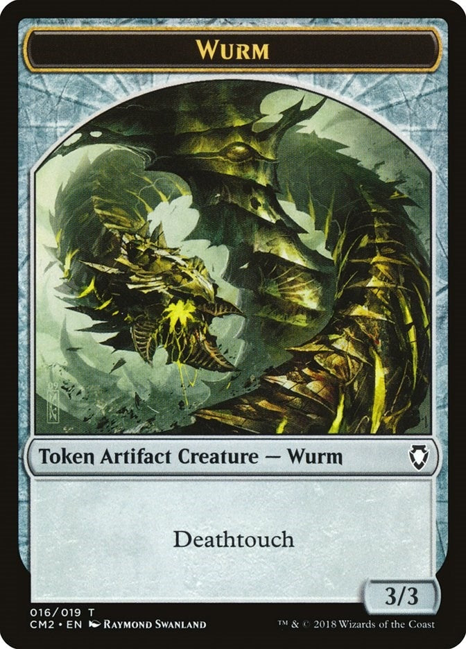 Wurm Token (Deathtouch) (0) [CM2] - MTG Single