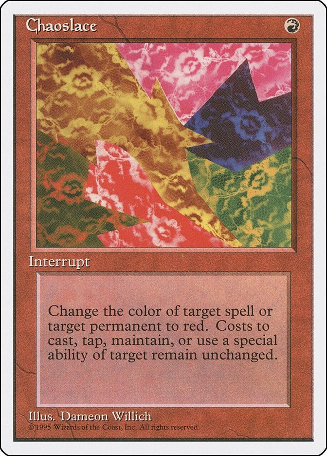 Chaoslace [4ED] - MTG Single