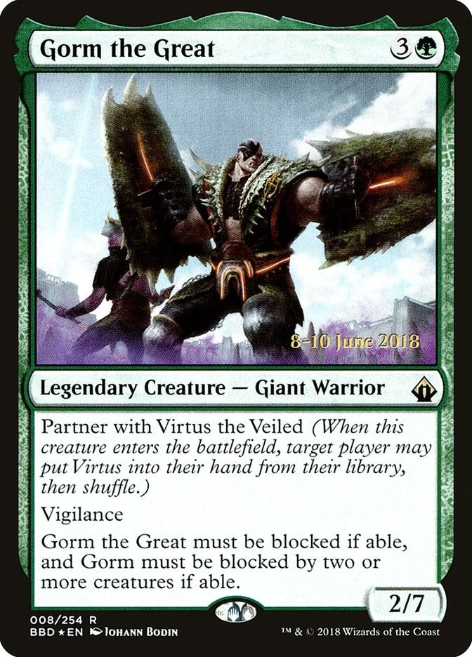 Gorm the Great (8) [LARP] - MTG Single