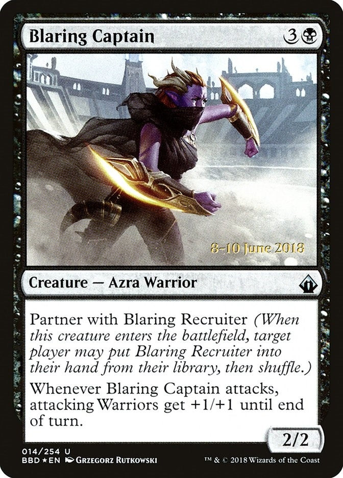 Blaring Captain (14) [LARP] - MTG Single