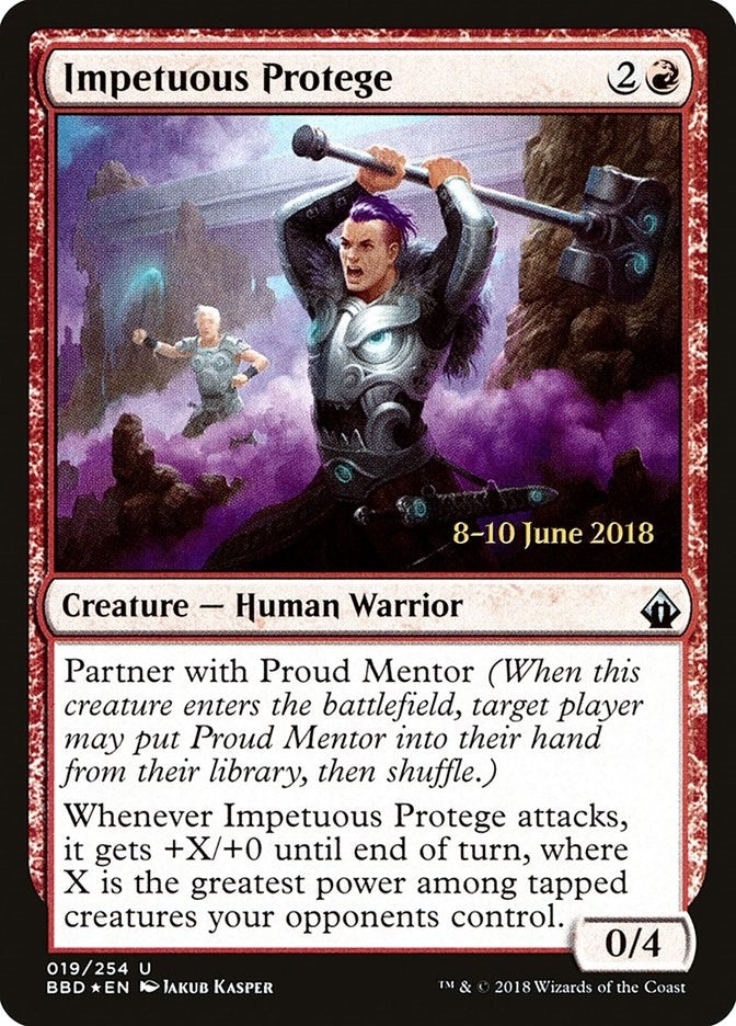 Impetuous Protege (19) [LARP] - MTG Single