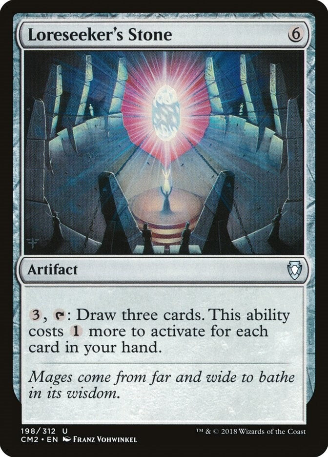 Loreseeker’s Stone (198) [CM2] - MTG Single