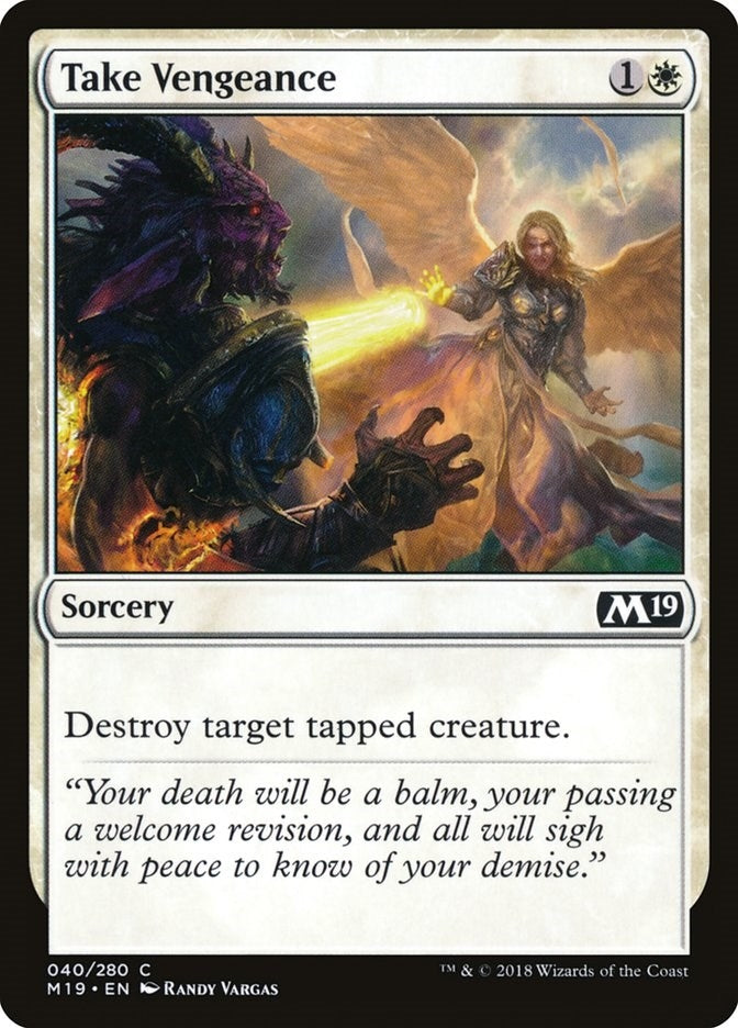 Take Vengeance (40) [M19] - MTG Single