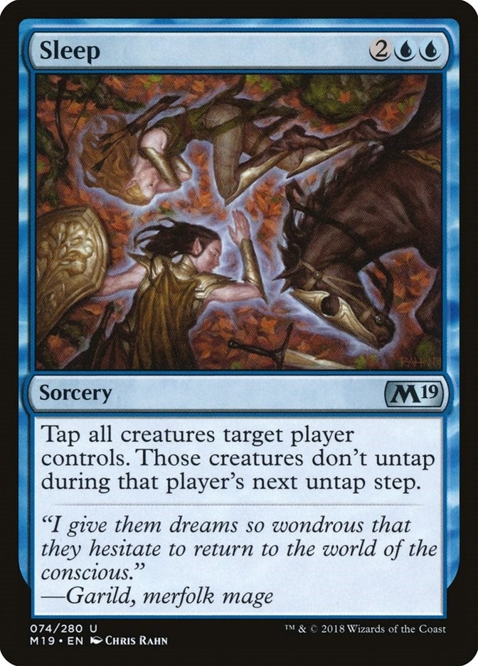 Sleep (74) [M19] - MTG Single