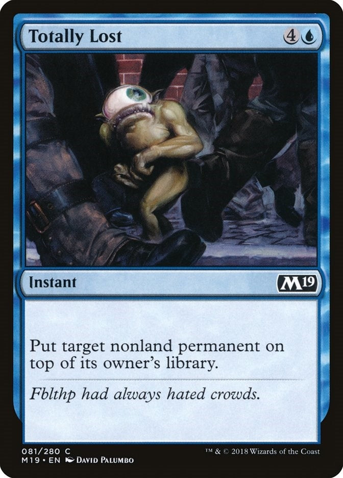 Totally Lost (81) [M19] - MTG Single