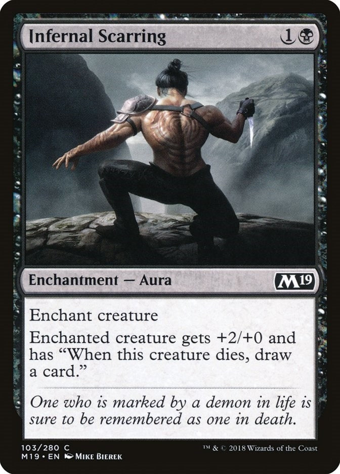Infernal Scarring (103) [M19] - MTG Single