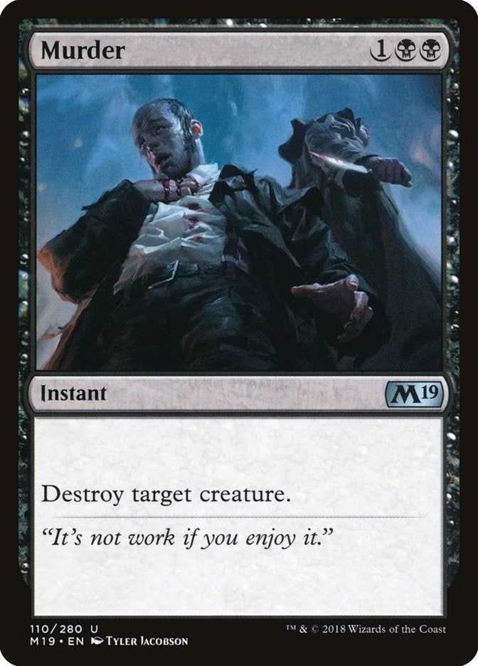 Murder (110) [M19] - MTG Single