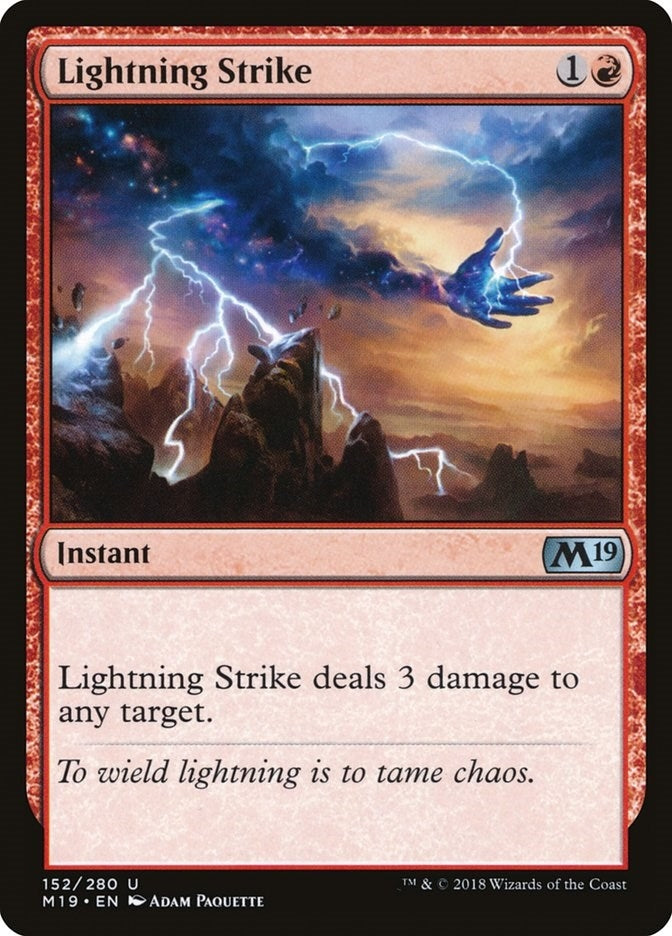 Lightning Strike (152) [M19] - MTG Single