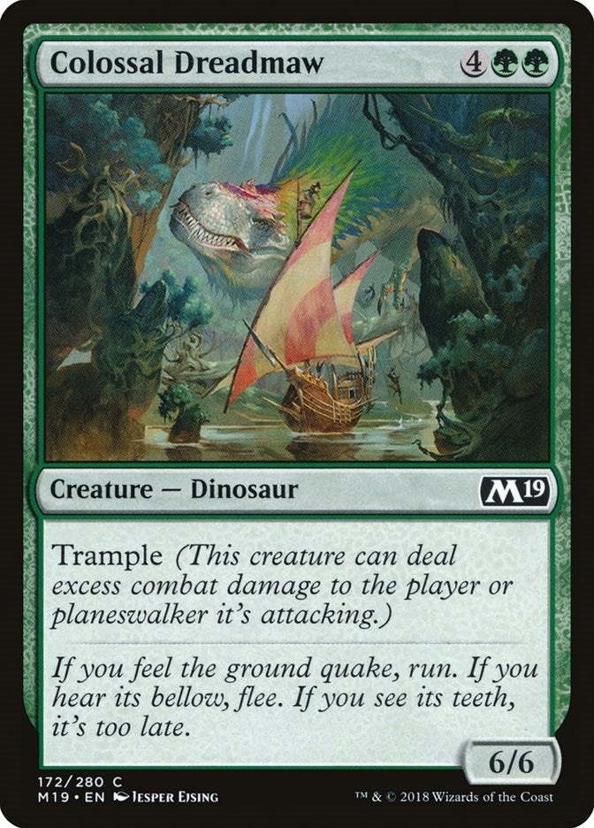 Colossal Dreadmaw (172) [M19] - MTG Single