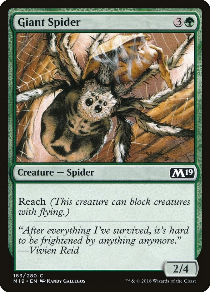 Giant Spider (183) [M19] - MTG Single
