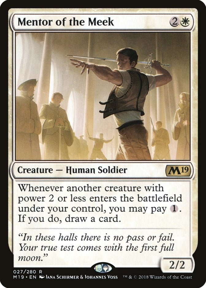 Mentor of the Meek (27) [M19] - MTG Single