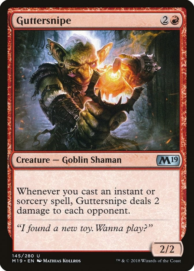 Guttersnipe (145) [M19] - MTG Single