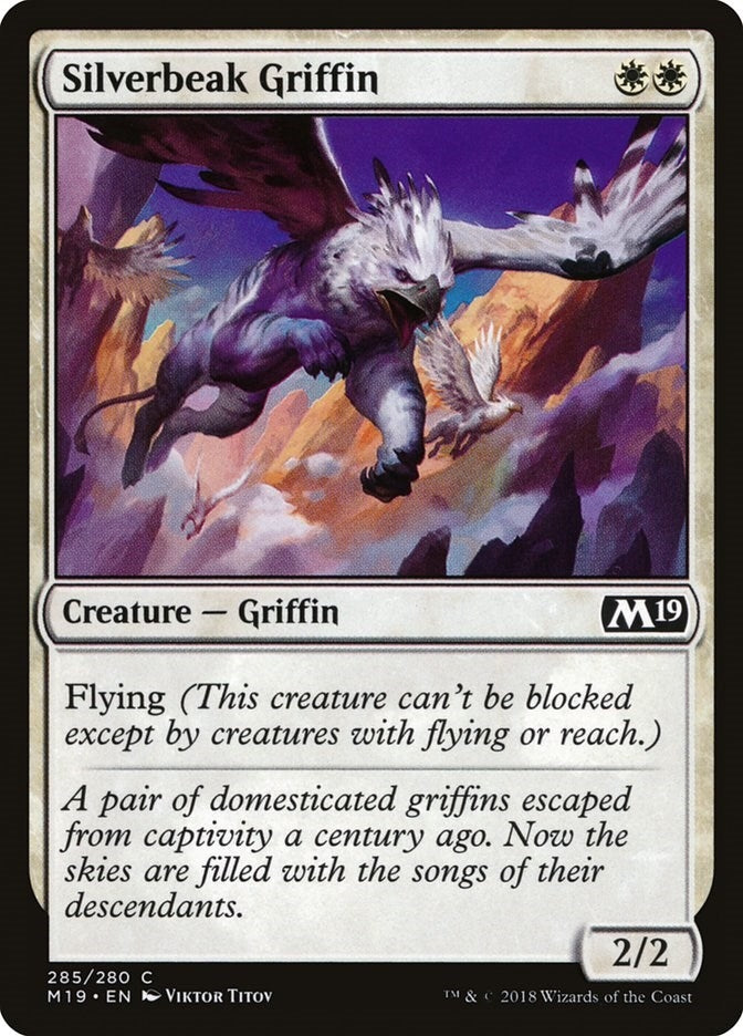 Silverbeak Griffin (285) [M19] - MTG Single