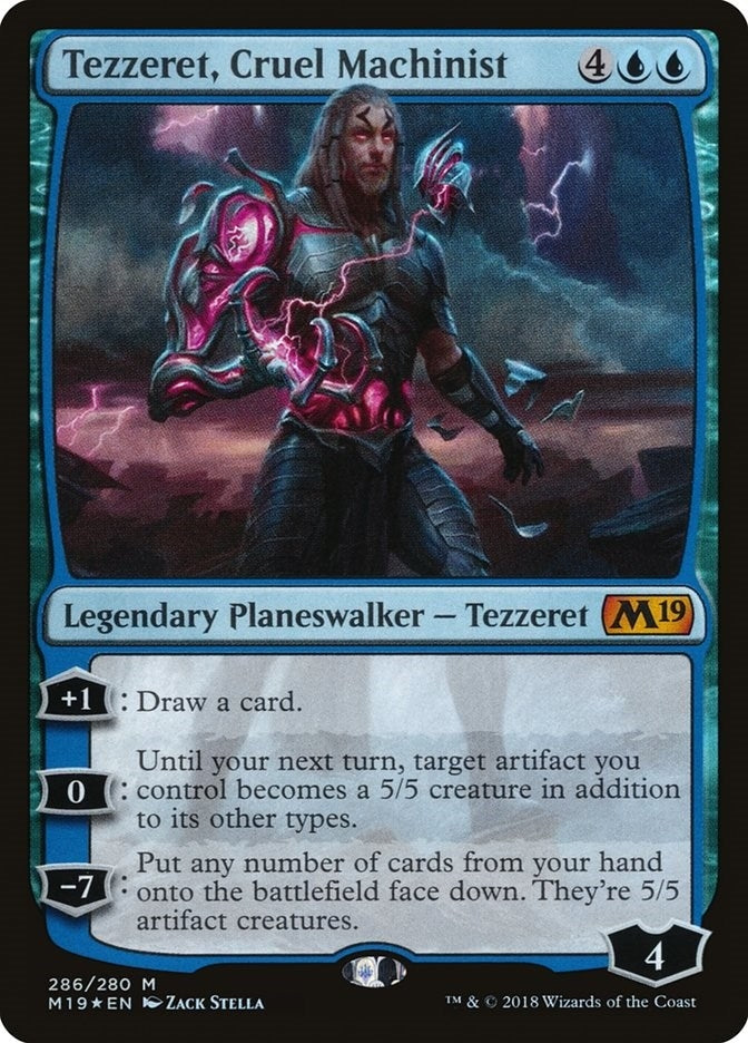 Tezzeret Cruel Machinist (286) [M19] - MTG Single