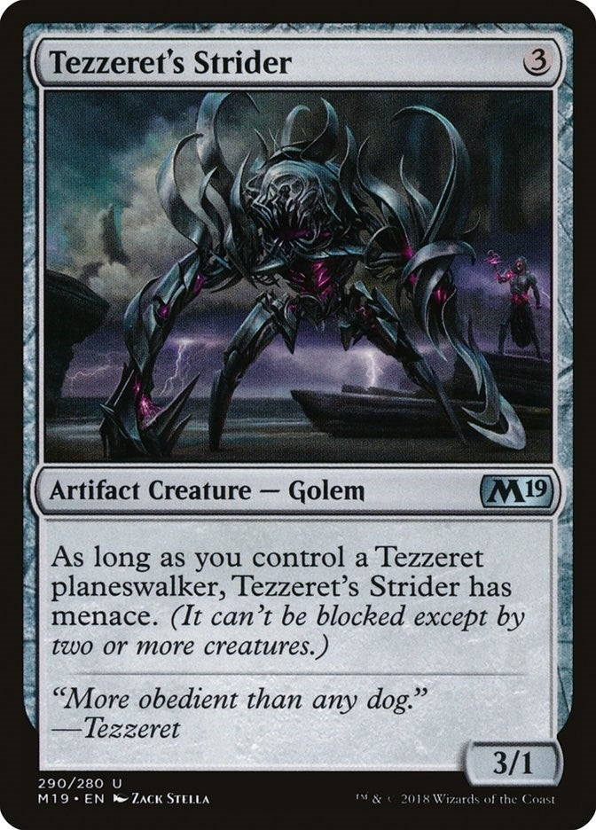 Tezzeret’s Strider (290) [M19] - MTG Single