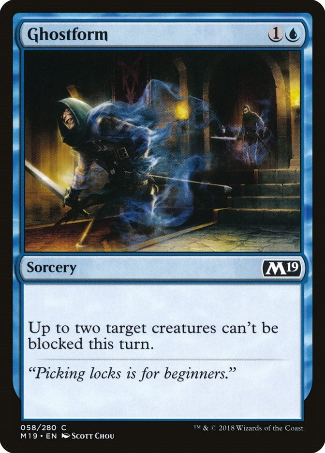 Ghostform (58) [M19] - MTG Single