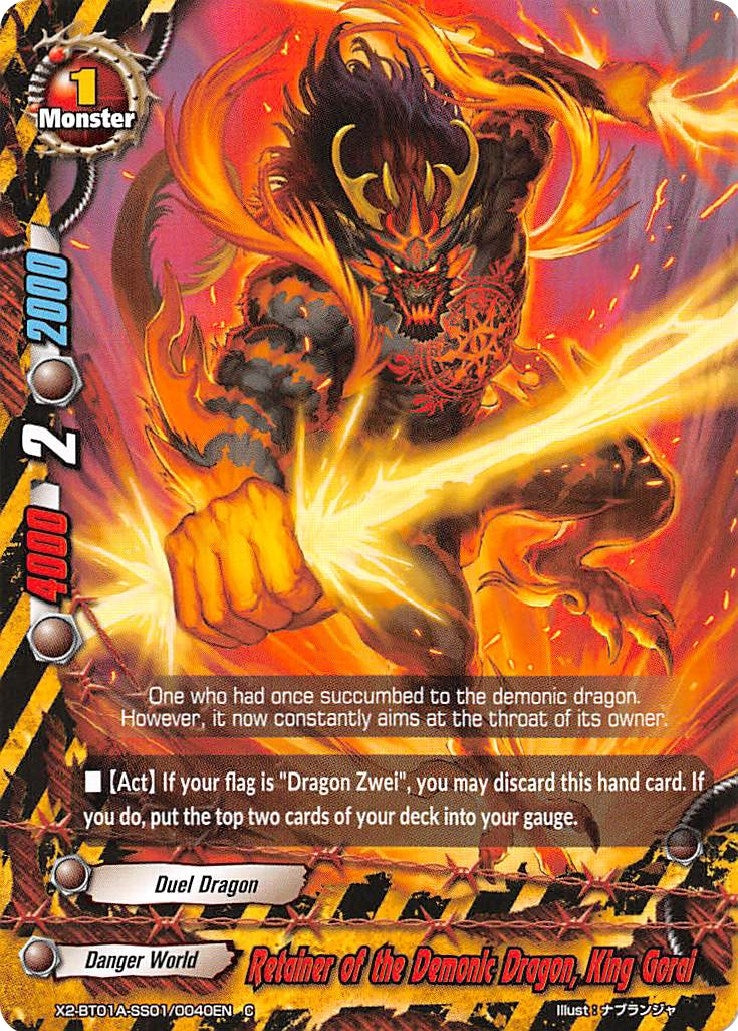 Retainer of the Demonic Dragon King Gorai (201010040) [X2BT01A] - Future Card BuddyFight Single