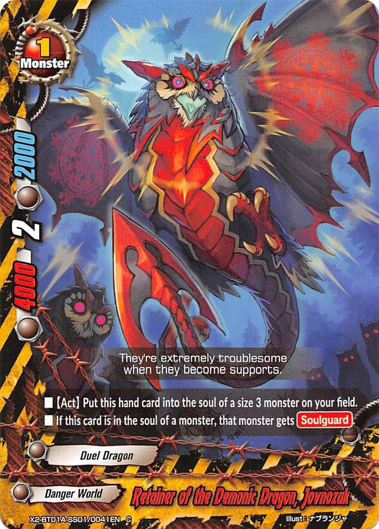 Retainer of the Demonic Dragon Jovnozuk (201010041) [X2BT01A] - Future Card BuddyFight Single