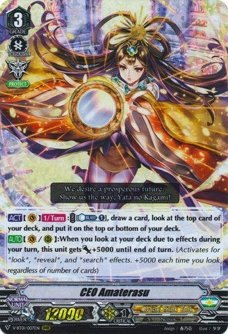 CEO Amaterasu (1007) [V-BT01] - Cardfight Vanguard Single
