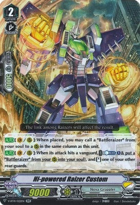 Hi-powered Raizer Custom (1022) [V-BT01] - Cardfight Vanguard Single